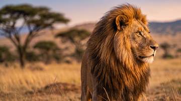 The Lion — King of the Savannah