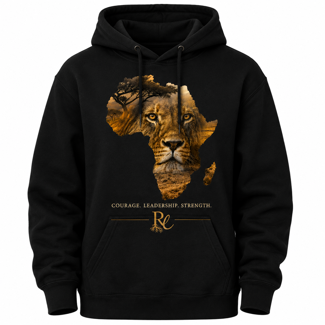 Lion Design Hoodie