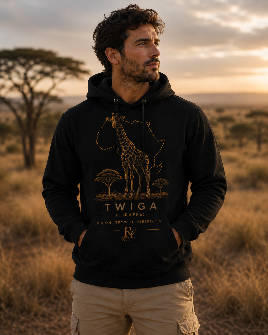 Giraffe Design Hoodie