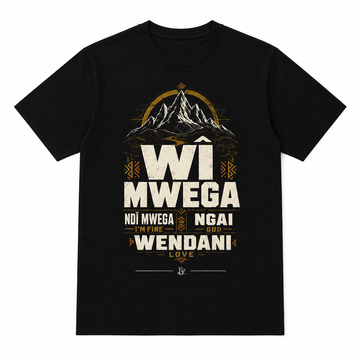 English - Kikuyu T-shirts