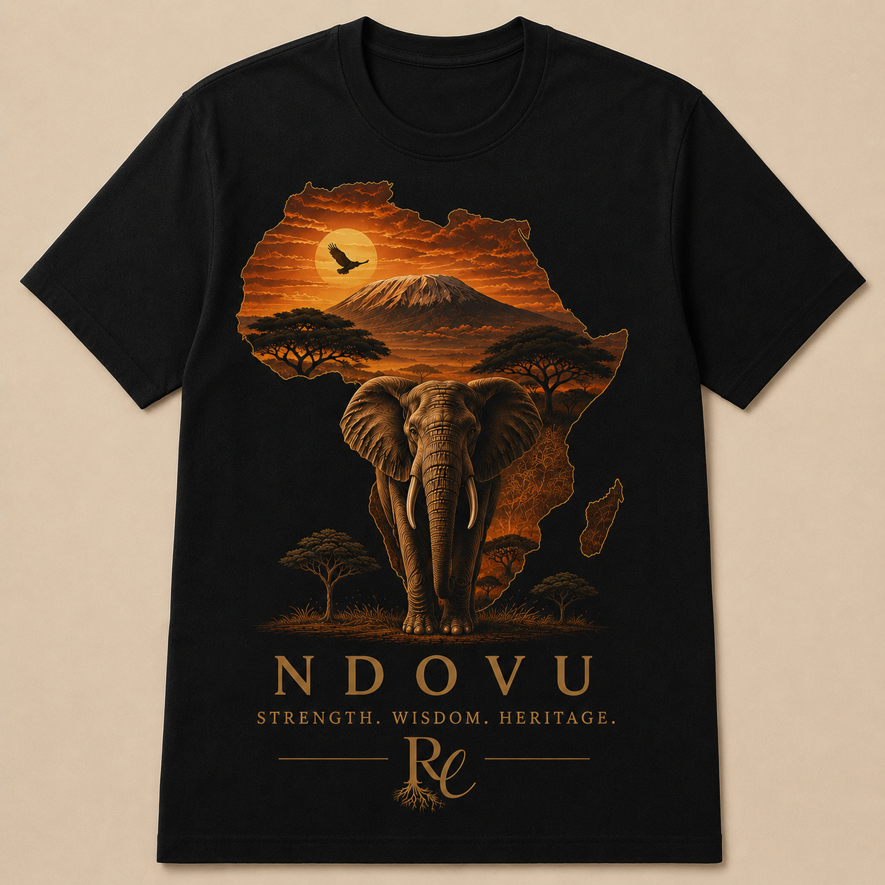 Elephant Design T-shirts