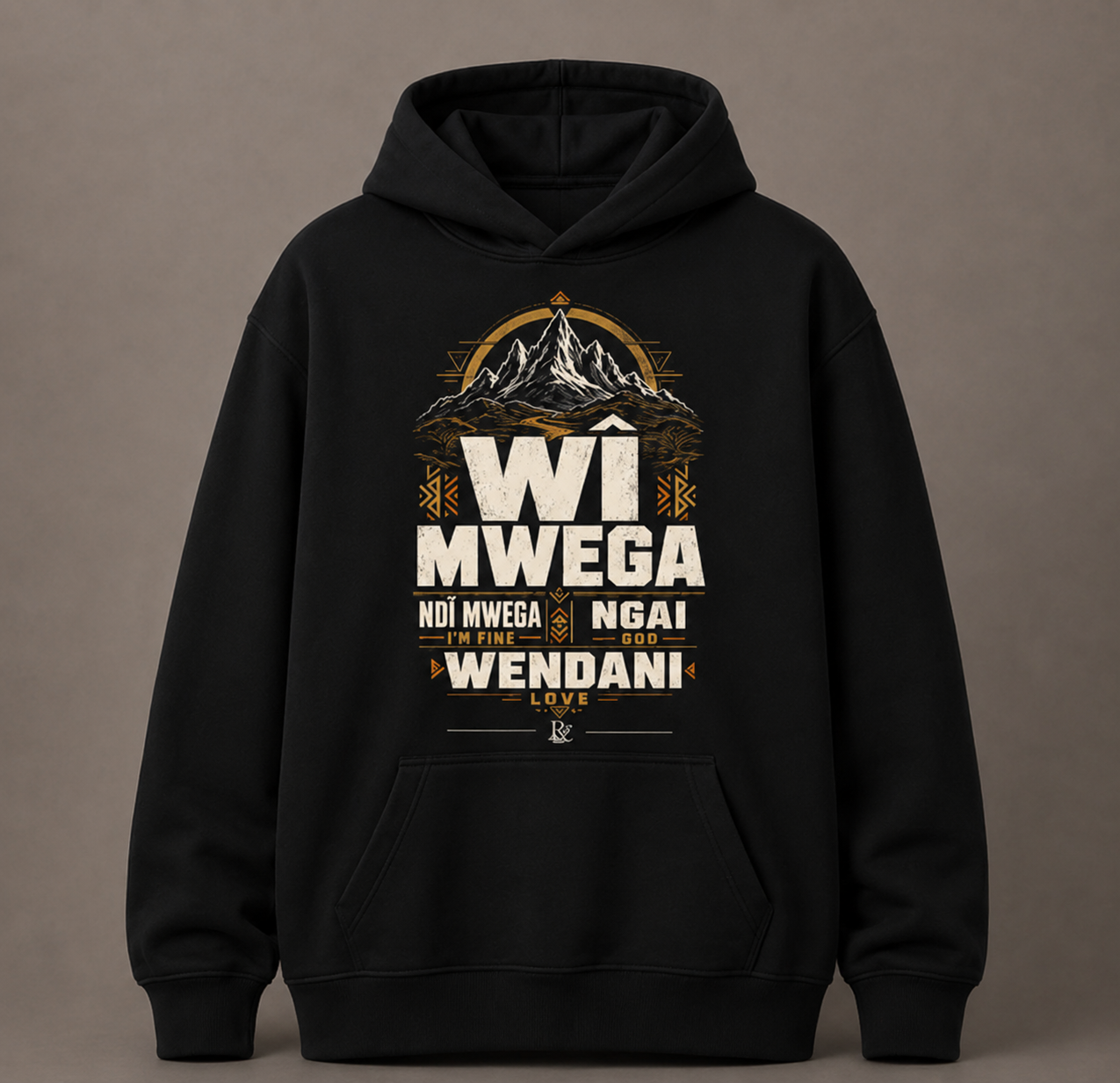 English - Kikuyu Hoodies
