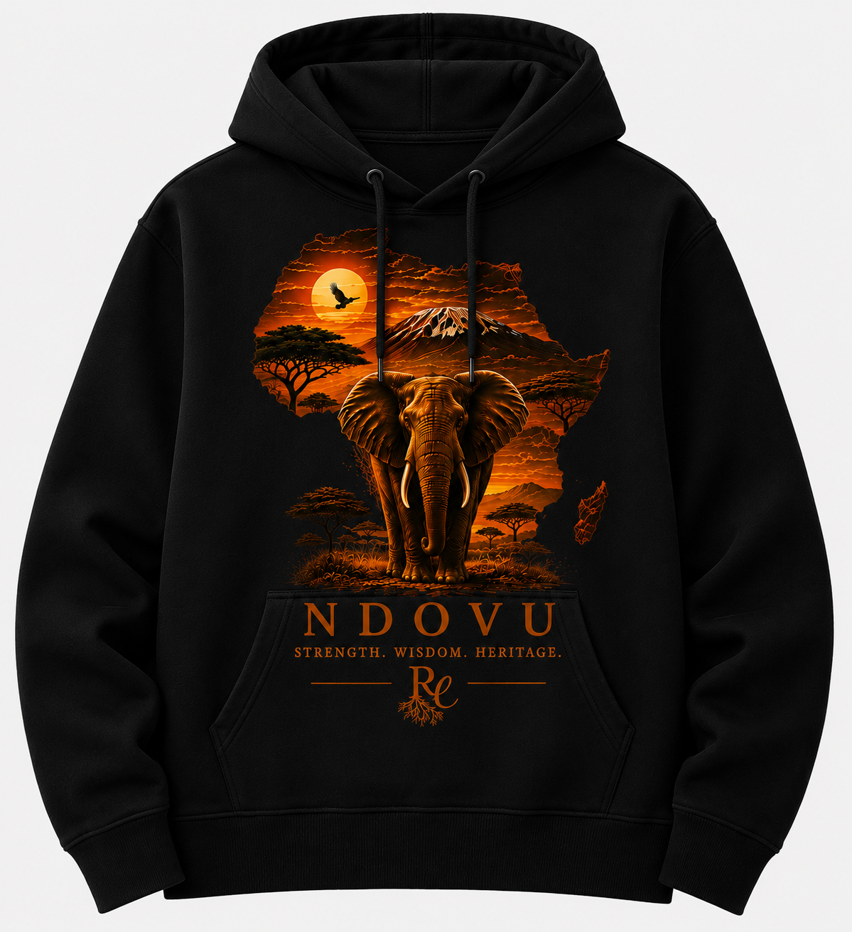 Elephant Design Hoodie