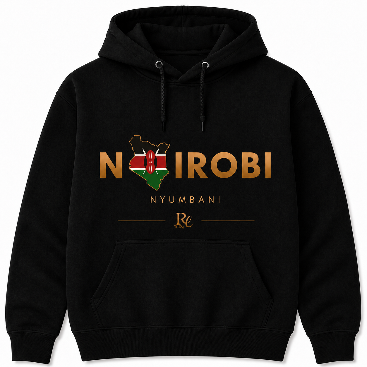 Nairobi Flag Design Hoodie