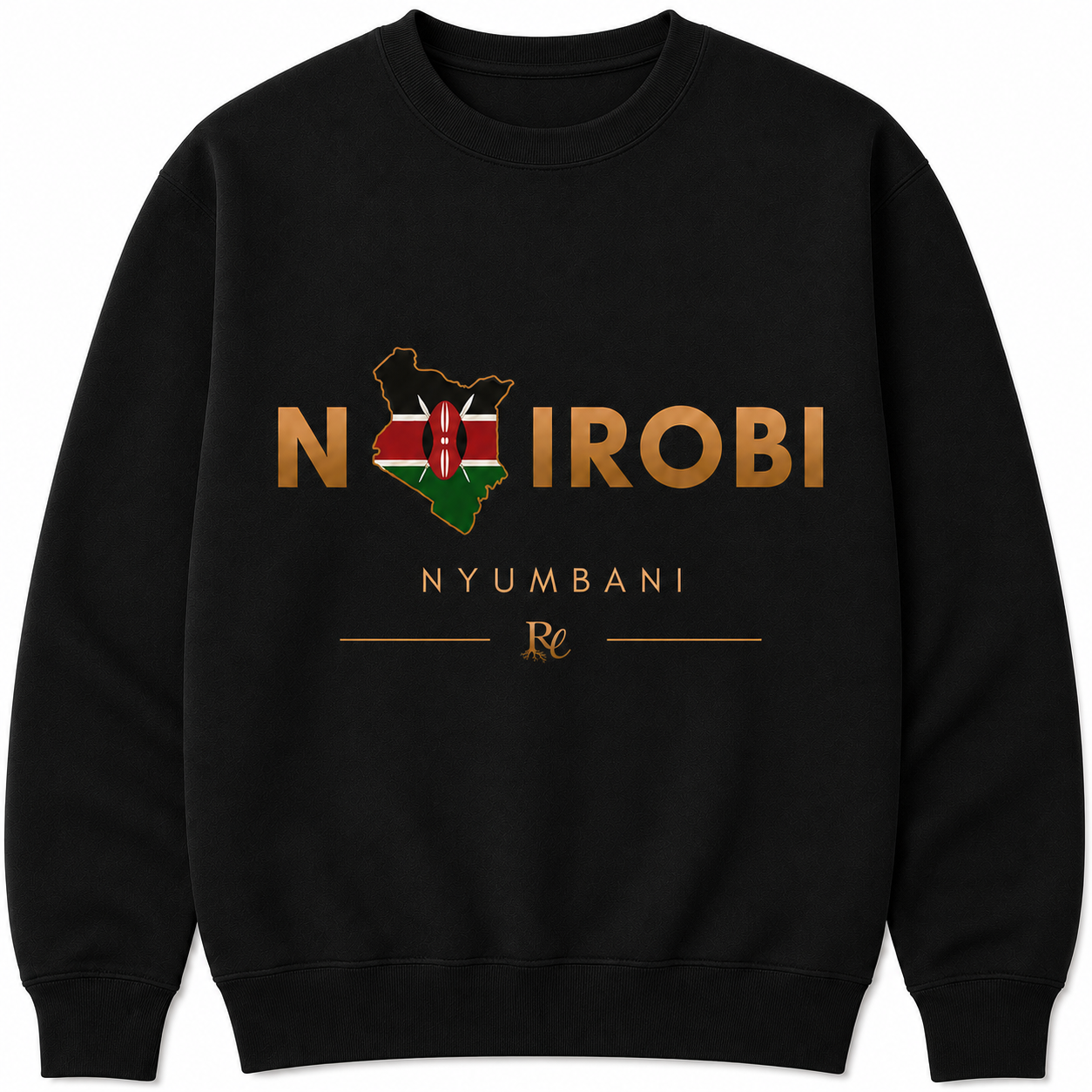 Nairobi Flag Design Sweatshirts