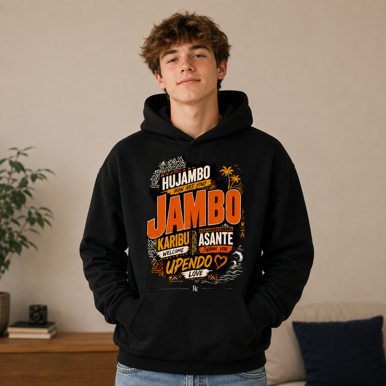 English - Swahili Hoodies