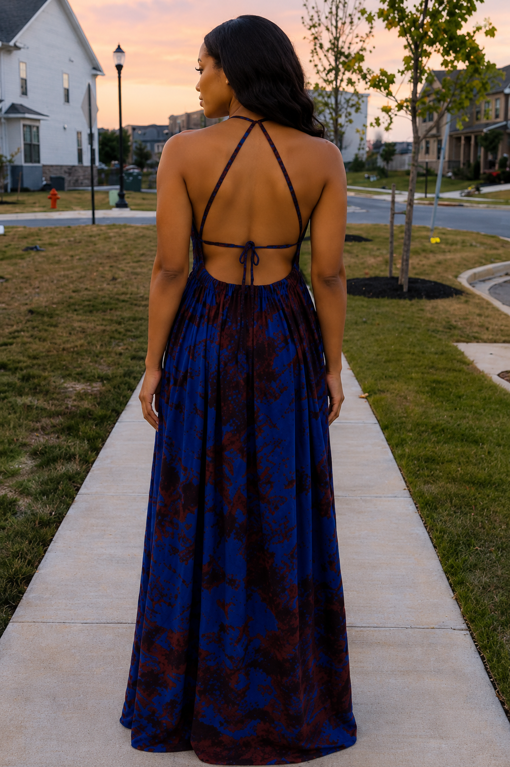 Backless Dera Dress