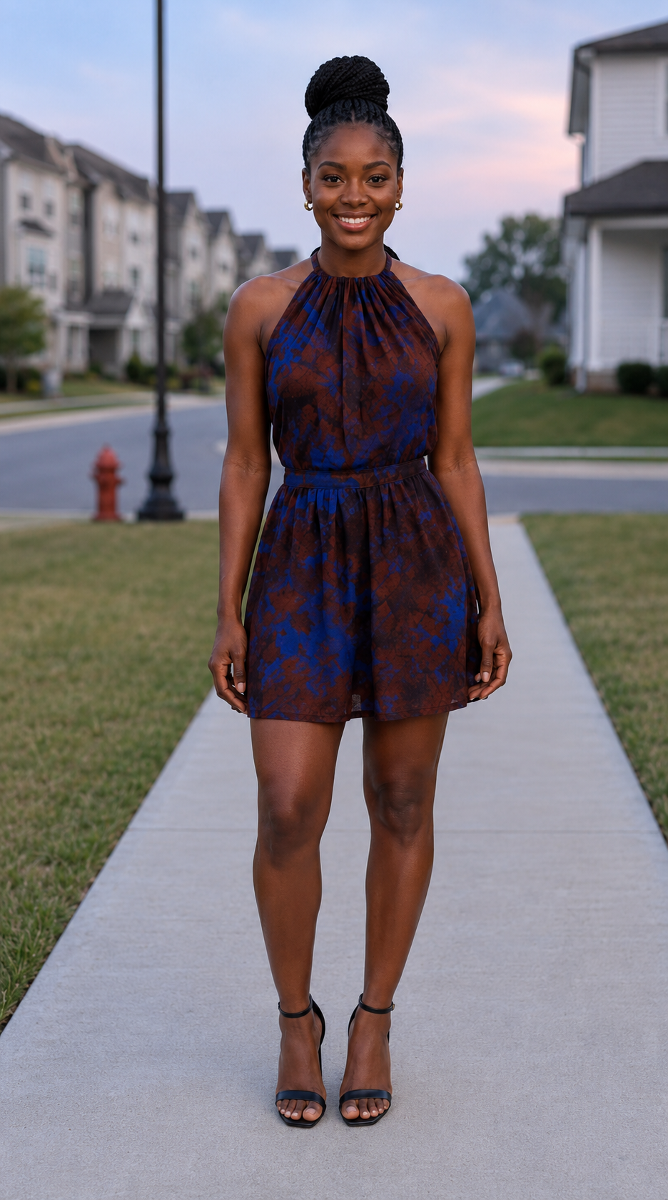 Backless Dera Mini Dress