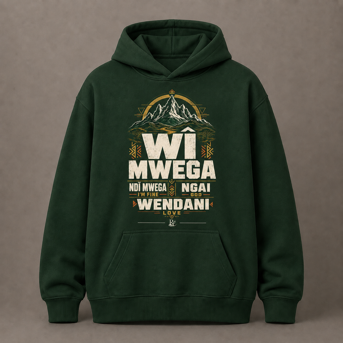 English - Kikuyu Hoodies