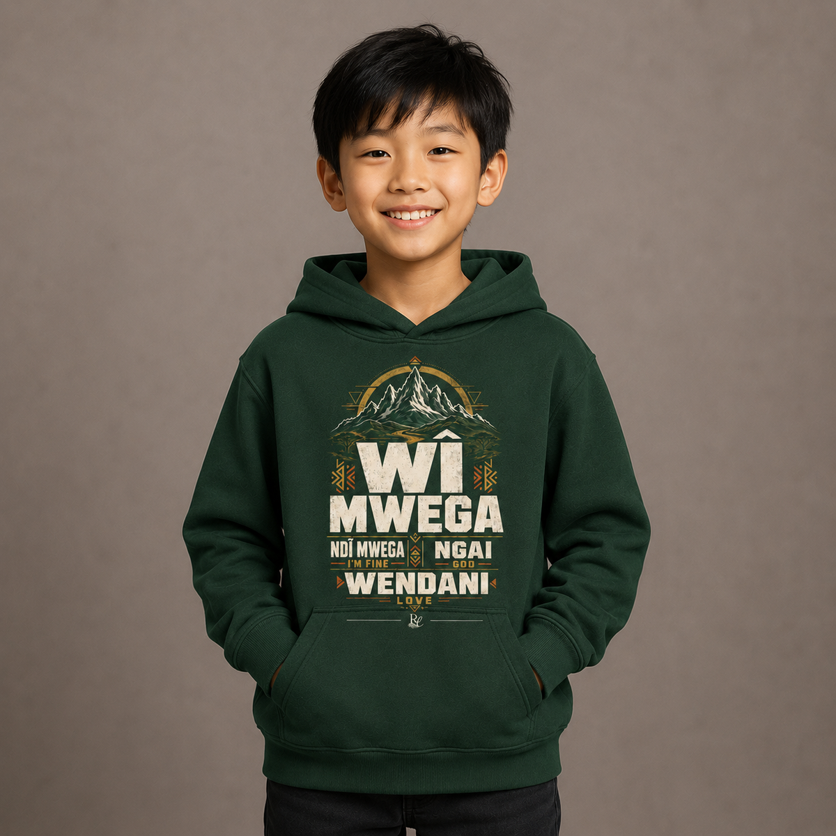 English - Kikuyu Hoodies