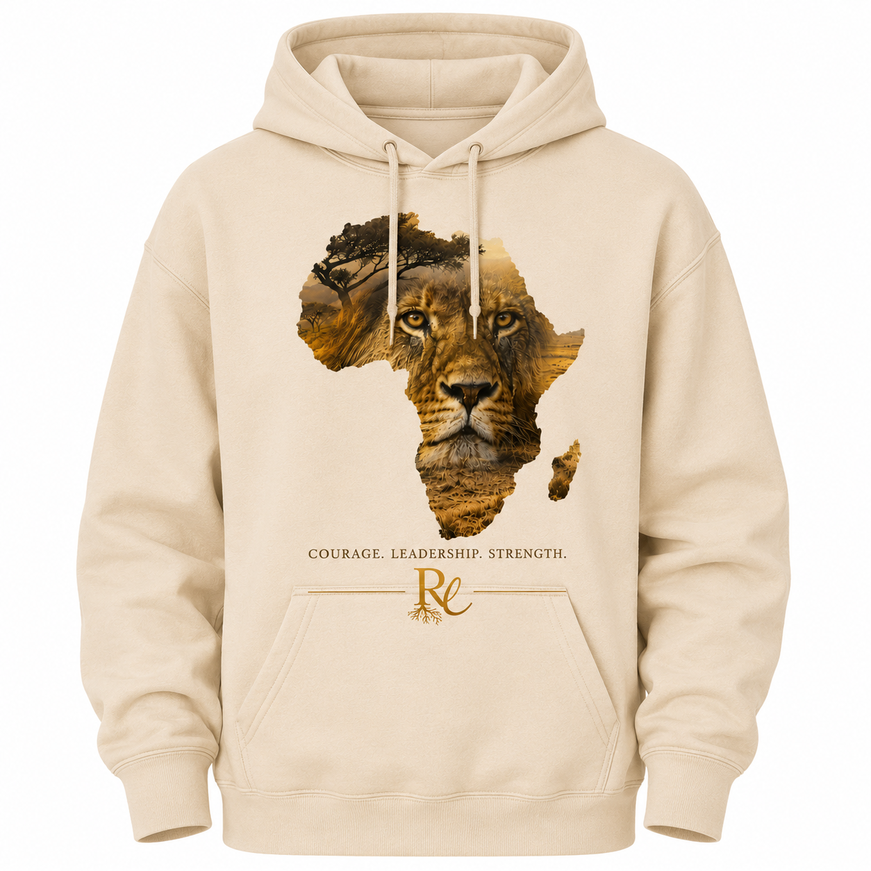 Lion Design Hoodie