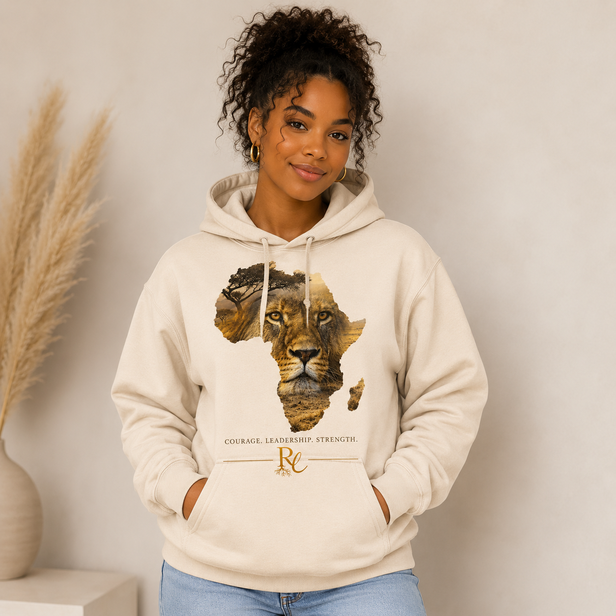 Lion Design Hoodie