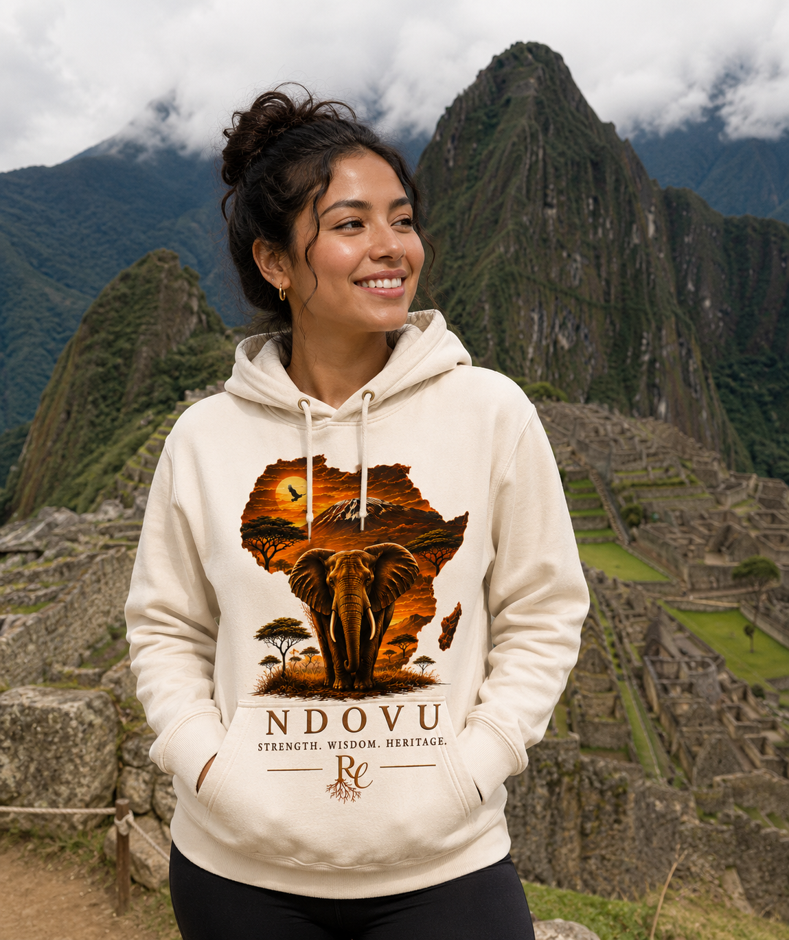 Elephant Design Hoodie