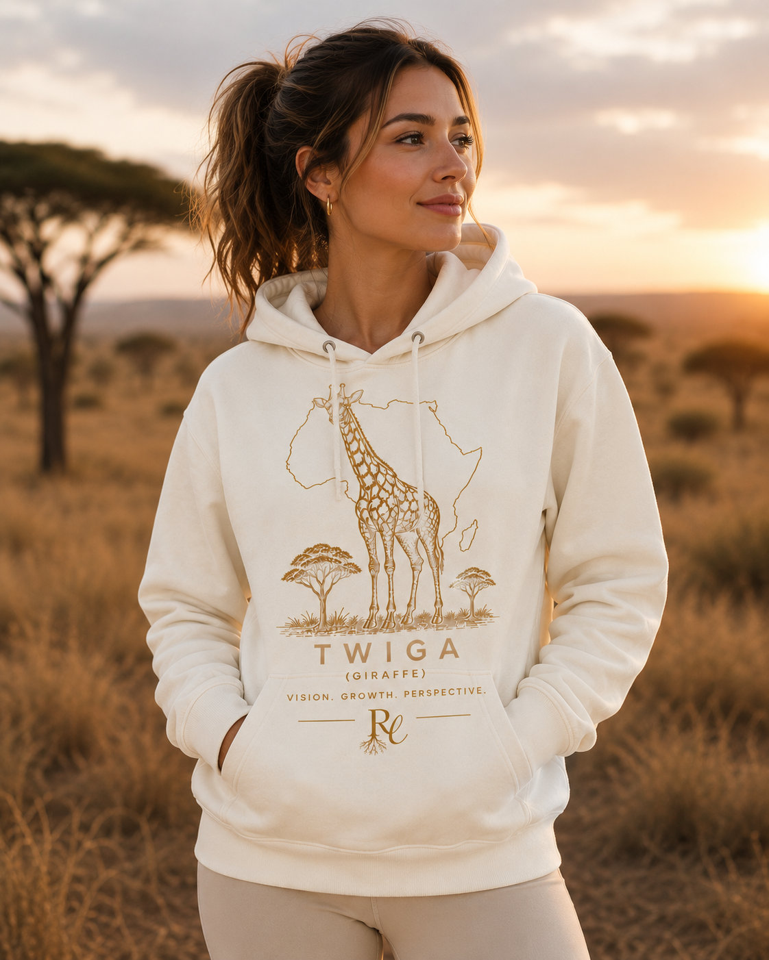 Giraffe Design Hoodie