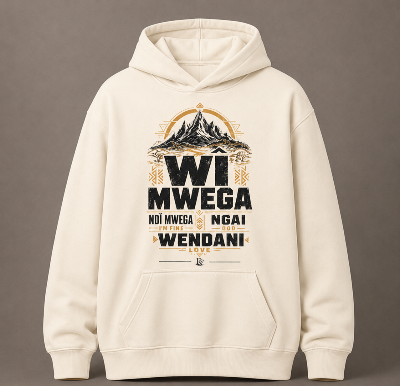 English - Kikuyu Hoodies