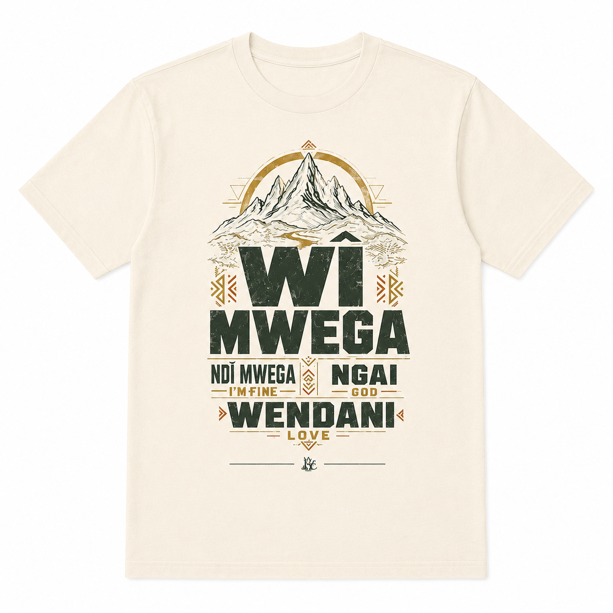 English - Kikuyu T-shirts