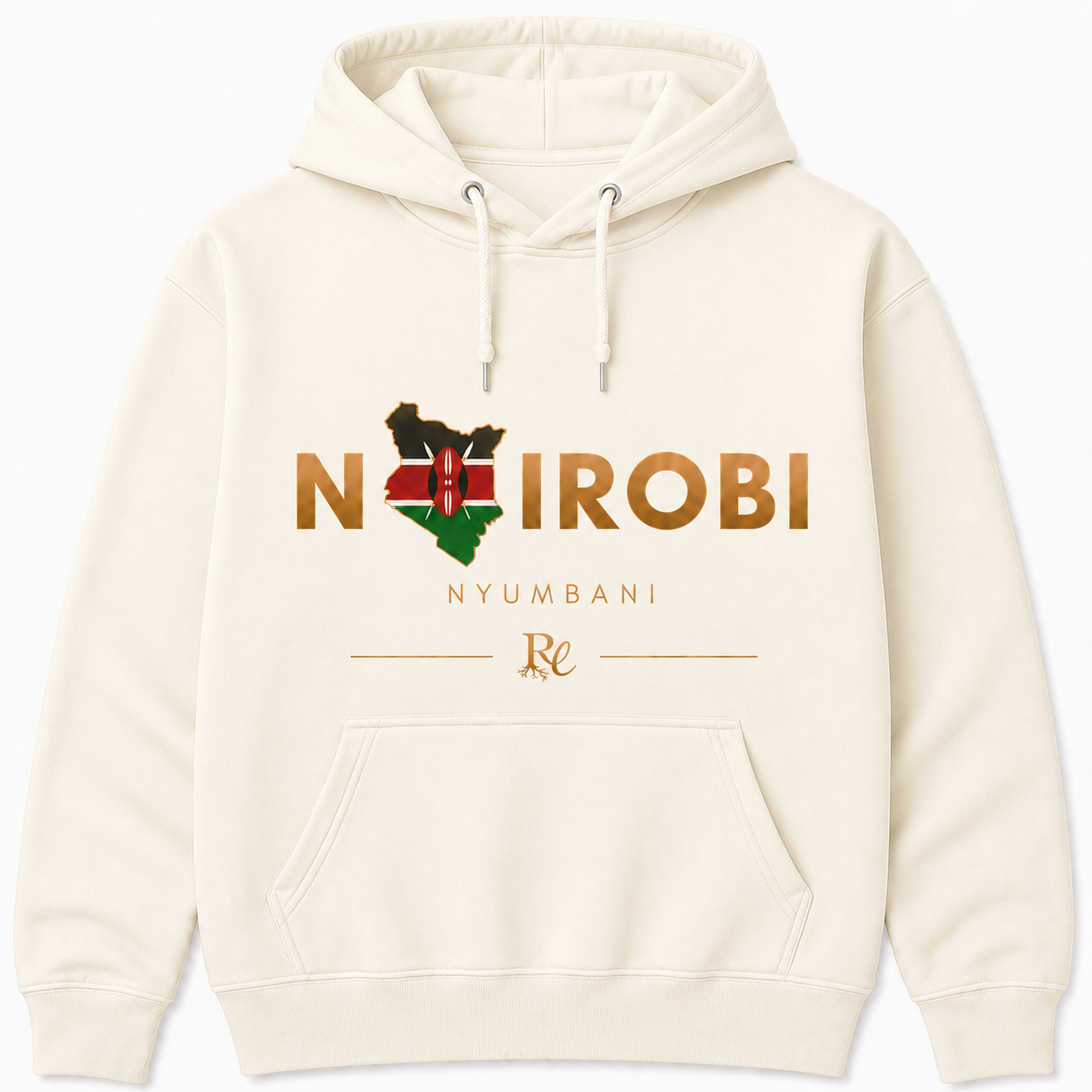 Nairobi Flag Design Hoodie