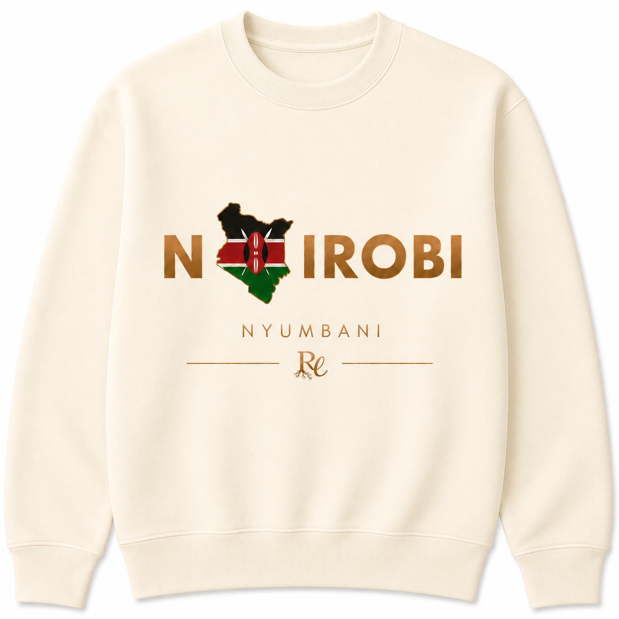 Nairobi Flag Design Sweatshirts