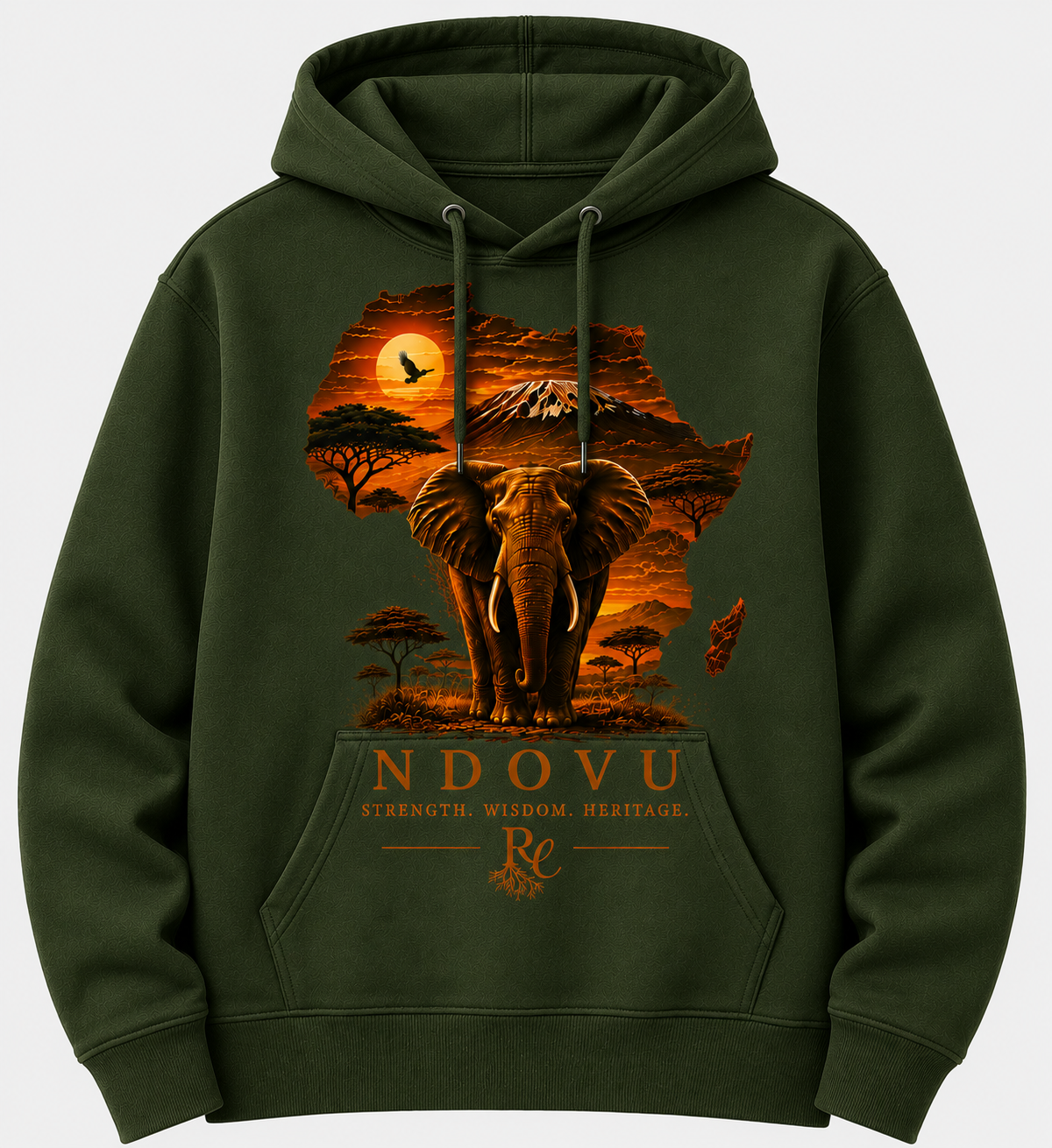 Elephant Design Hoodie