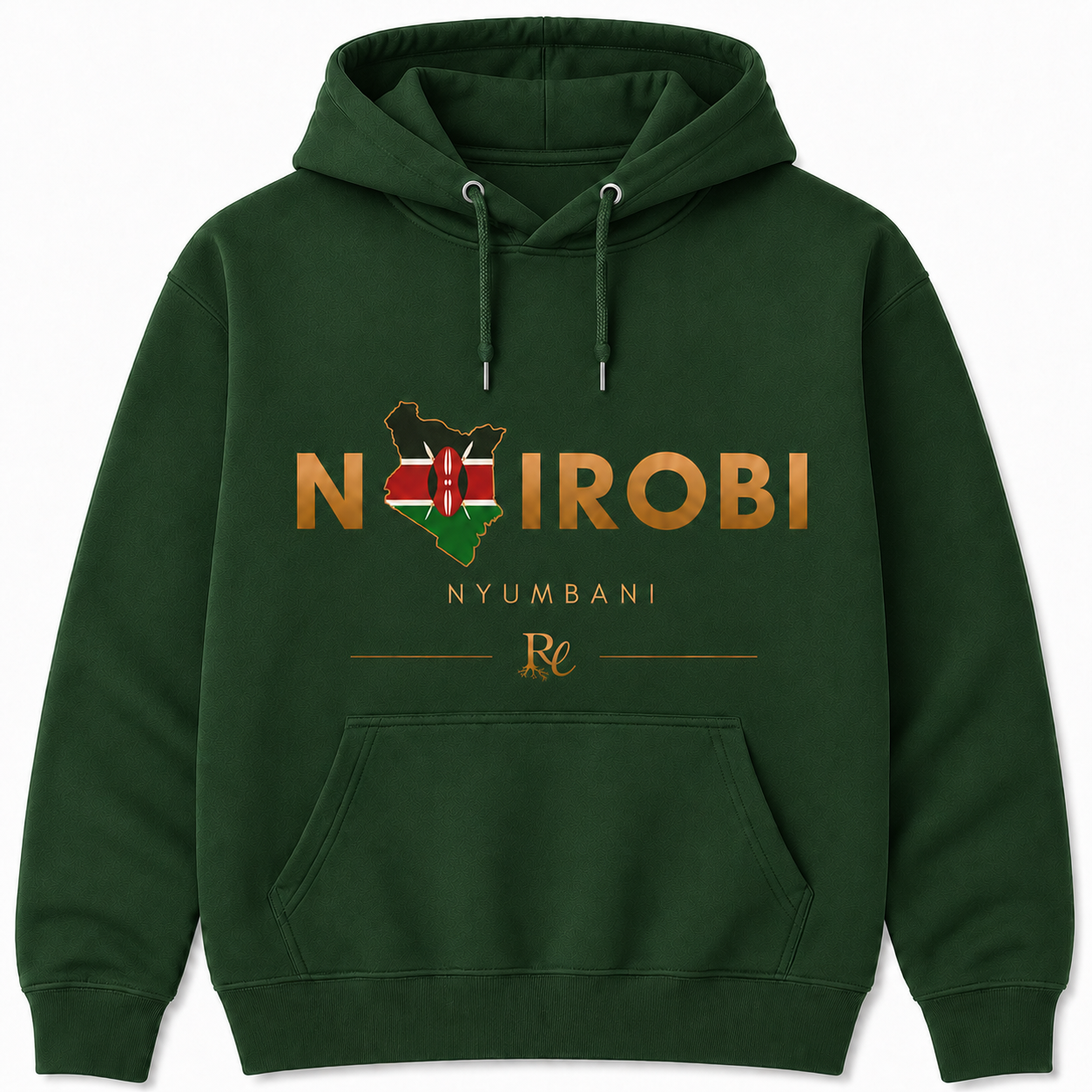 Nairobi Flag Design Hoodie