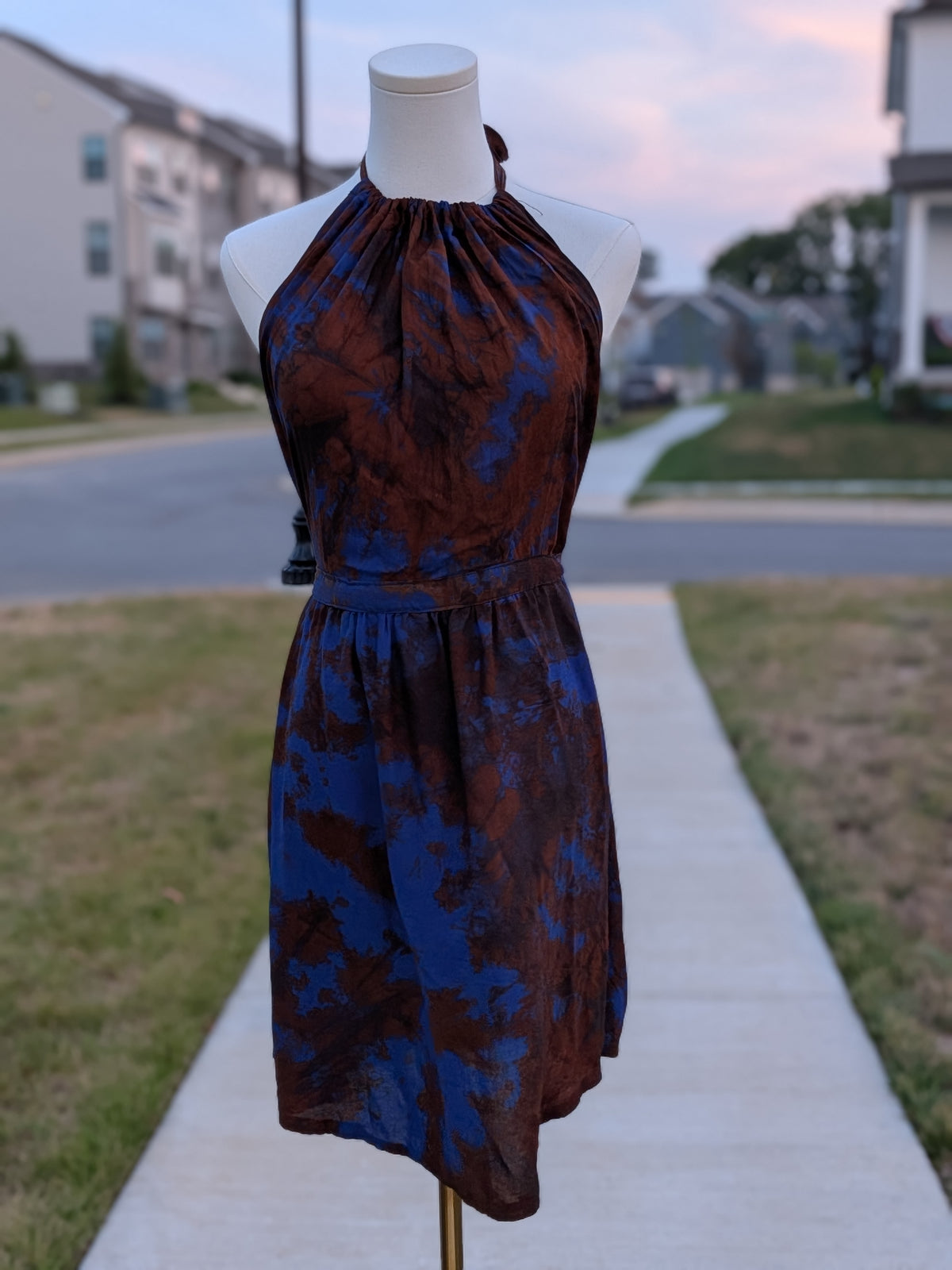 Backless Dera Mini Dress