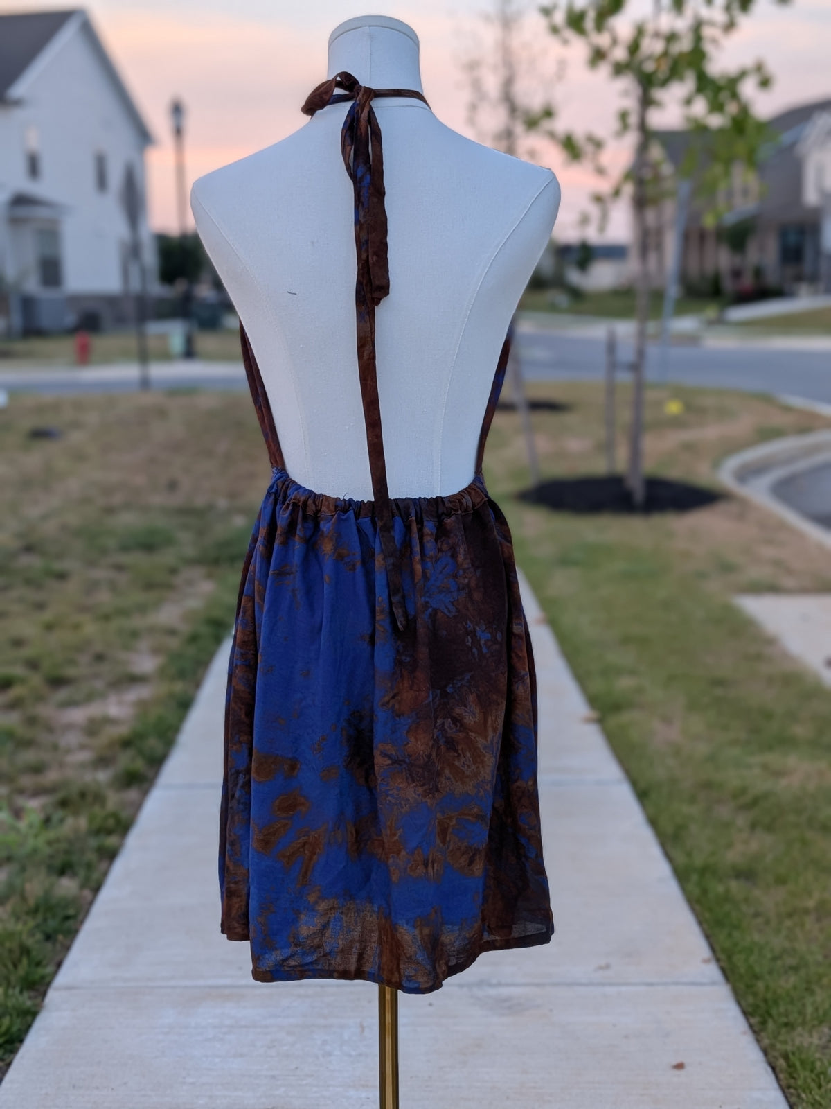 Backless Dera Mini Dress