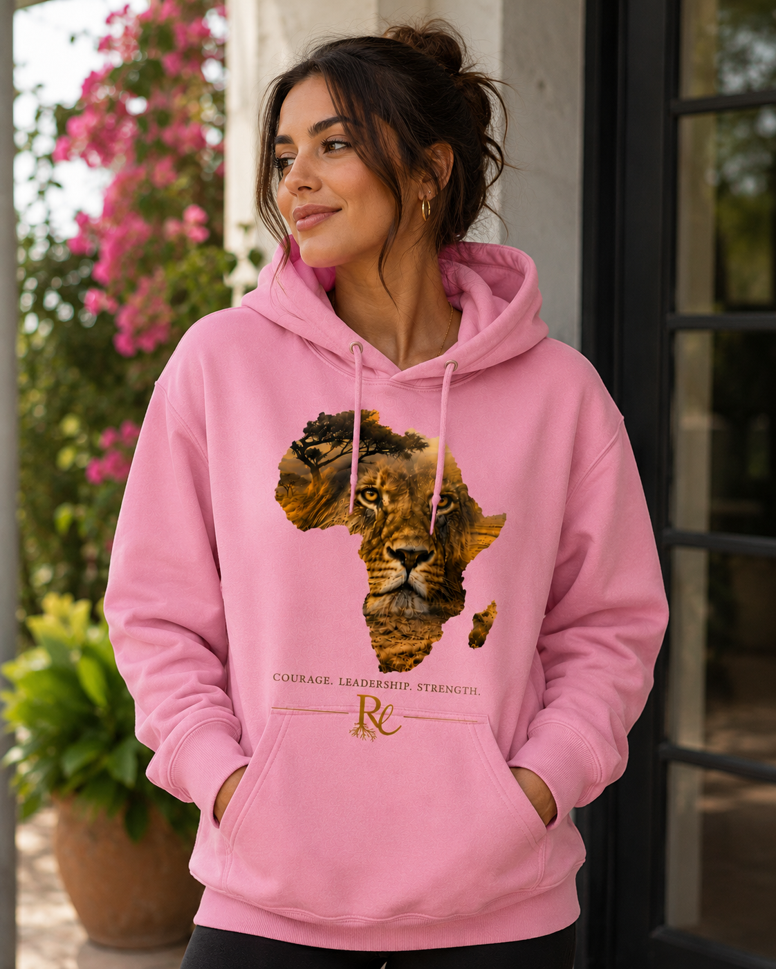 Lion Design Hoodie