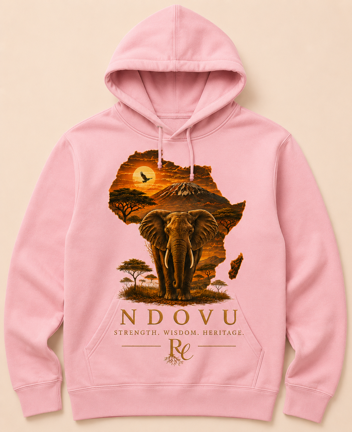 Elephant Design Hoodie