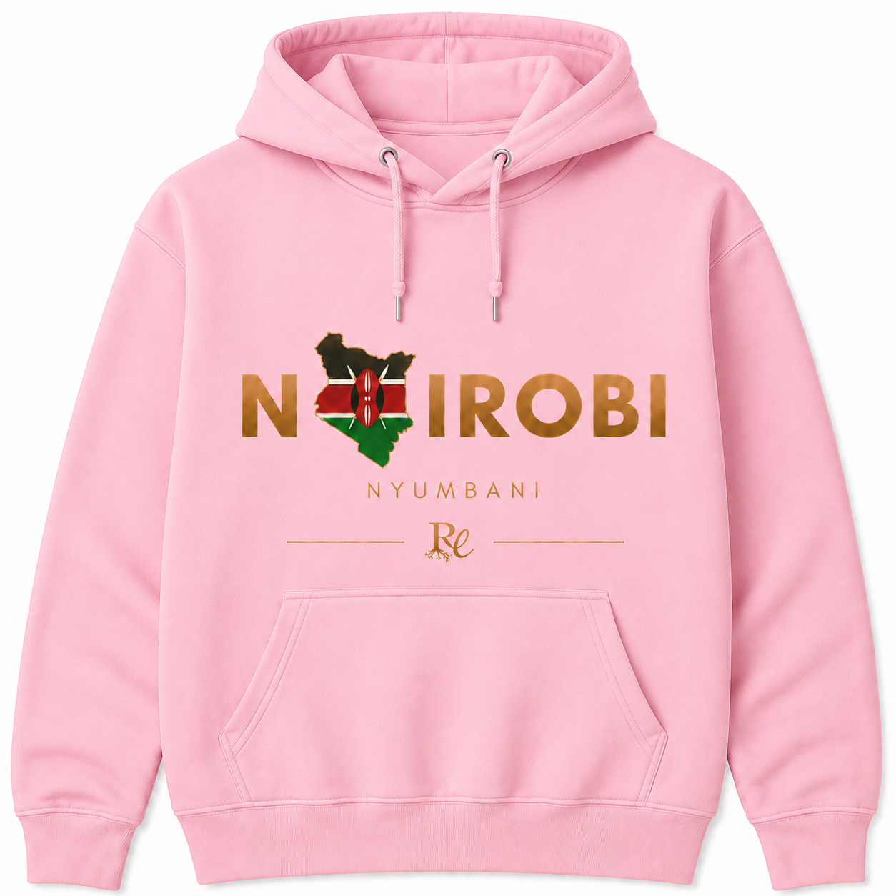Nairobi Flag Design Hoodie
