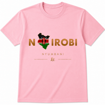 Nairobi Flag Design T-shirts